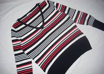 GEORGE przyjemny sweter w pasy 40 42