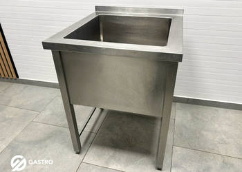 Basen gastronomiczny ze stali nierdzewnej 65x60x85 cm