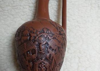 Butelka po winie ceramiczna