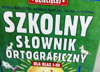 Szkolny słownik ortograficzny antykwariat szkolny