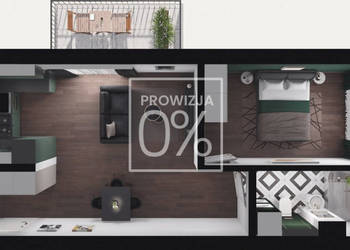 Makowskie Zacisze - apartament 7A, pow. 40,6 m2