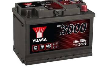 Akumulator YUASA YBX 3096 76AH 680A PRAWY PLUS