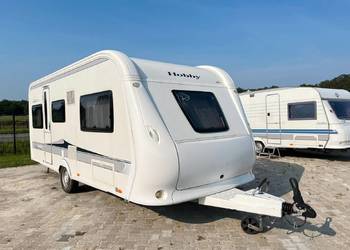 PRZYCZEPĘ KEMpingową HOBBY EXCELLENT 495 UL – STAN JAK NOWA!