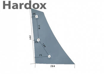 Pierś HARDOX 959400/P części do pługa KRONE