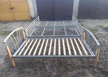 Łóżko polowe metalowe – solidne, wytrzymałe, składane OKAZJA!