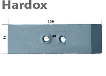 Nakładka HARDOX 063600A/S części do pługa KVERNELAND