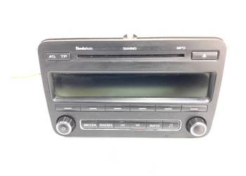 RADIO SKODA ROOMSTER 5J0035161D 06-15 ODTWARZACZ MULTIMEDIA, STEREO