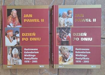 Jan Paweł II Dzień po dniu tom 1 i tom 2 Ilustrowane pontyfikat