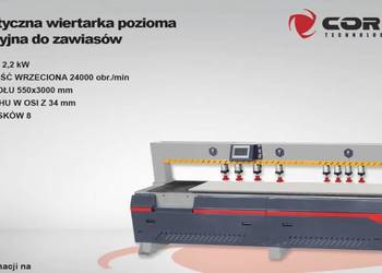 Wiertarka CNC MZ865 do zawias lub kołków