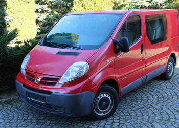 Nissan Primastar DCi 115 KM Dubel kabina 6 osobowy