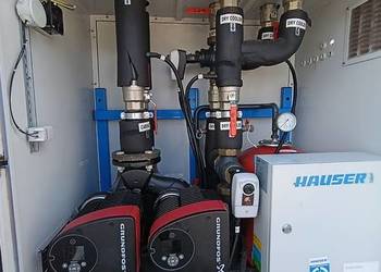 Stacja pompowa / fabryczna stacja pompowa o mocy 80 kW / Grundfos MAGNA3