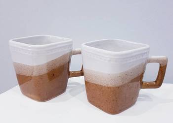 Porcelanowe filiżanki alla latte
