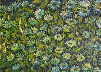 "Zielono mi " 120x70