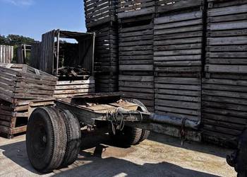 Wózek dolly do naczepy na resorze dolny zaczep