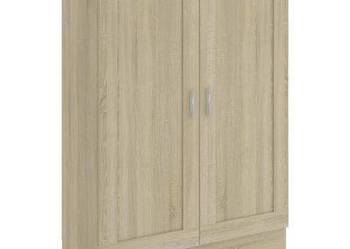 Szafka, dąb sonoma, 82,5x30,5x115 cm, materiał drewnopochodny（802717）