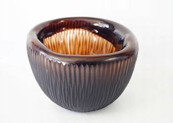 Nowoczesny szklany wazon DESIGN 29 ciekawy kształt