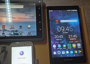 Tablet Lenovo coby i telefon Huawei+notebook Q10