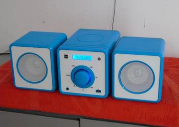 Wieża Dual radio USB mp3 CD kolumny. WYSYŁKA