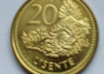 LESOTHO-20 LISENTE-1998 r