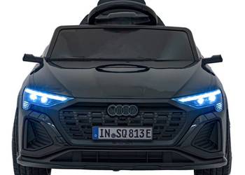 Pojazd Audi SQ8 Czarny Auto na akumulator