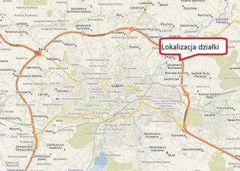 Działka, Lublin - Długie, 90 ar, budowlana/rolna