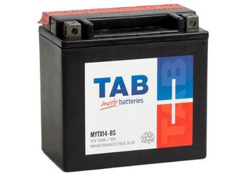 Akumulator motocyklowy TAB YTX14-BS (MYTX14-BS) 12V 12Ah 160