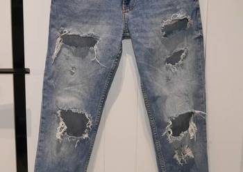 Zara świetne spodnie z dziurami 34 XS