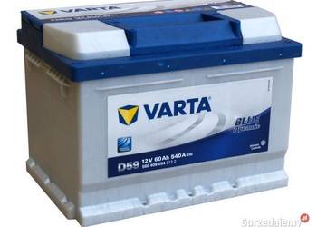 Varta BlueDynamic D59 60Ah/540A Włocławek ul. Kaliska 61