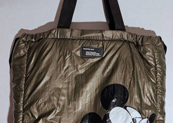 Torebka/torba Myszka Miki-Reserved, srebrna Shopper Bag-stan Bdb