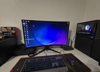 Komputer gamingowy Ryzen 5 / RX 9060 XT 16 gb+ monitor 31’’ 2K 144 Hz