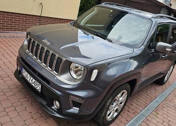 Jeep Renegade 1.6MJT 130KM 2021r Limited Oryginał z Włoch Rej PL BDB Zam