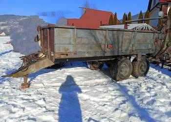 Rozrzutnik obornika tandem w oryginale 6t