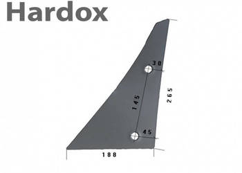 Pierś HARDOX 619103/L części do pługa KUHN