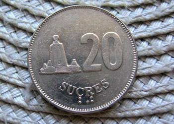 Ekwador 20 Sucre 1988r