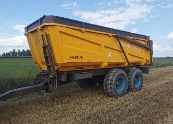 Przyczepa tandem skorupowa łódka 14 ton