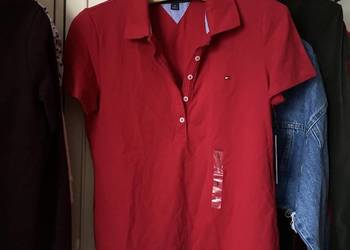 Nowa bluzka koszulka polo Tommy Hilfiger zapinana na guziczk