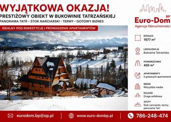 Pensjonat butikowy w Bukowinie Tatrzańskiej