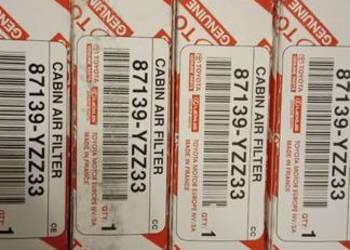Filtr powietrza Toyota Lexus 87139 YZZ33