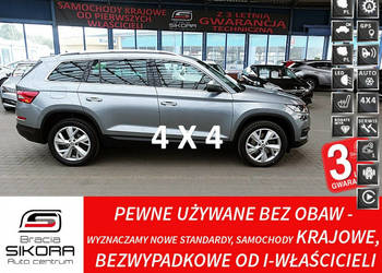 Škoda Kodiaq 7-OSÓB 4x4 DSG 190KM Navi+ACC+LED+Kamera Gwarancja 1WŁ. Kraj …