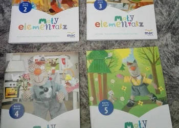 Mały elementarz, Roczne przygotowanie przedszkolne, Karty pracy cz.2-5