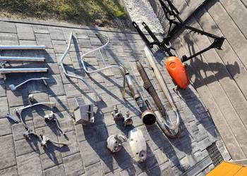 Rama tłumik kierownica wsk lelek Dudek bąk wfm shl