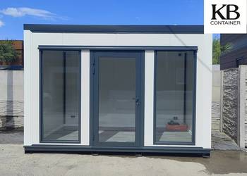 Kontener biurowy / Kontener ogrodowy / Pawilon 4,0 x 2,5 m z dostawą