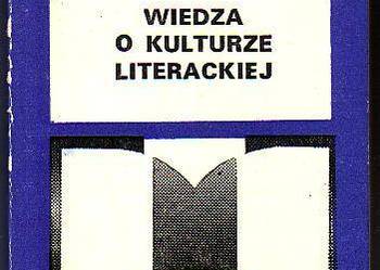 (8895) WIEDZA O KULTURZE LITERACKIEJ – STEFAN ŻÓŁKIEWSKI