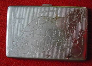 Papierośnica metalowa