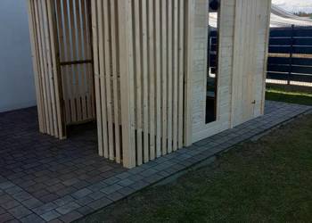 Nowoczesny domek ogrodowy