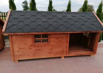 BUDA DLA PSA XXXL VIP ocieplana 10cm, wymiary 300x120x140