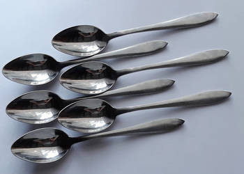 Łyżeczki do herbaty, KROPLA WODY, Gerlach, sztućce PRL