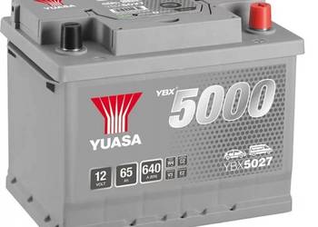 Akumulator Yuasa Silver 12V 65Ah 640A Prawy Plus
