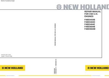 Iveco F4BE silnik instrukcja naprawy PL