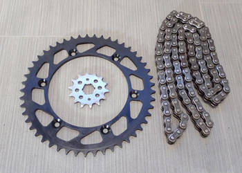 Napęd Zębatka przód 14 tył 49 + łańcuch 520 Yamaha Yz 250 88-93r